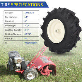 GICOOL packaging displays heavy-duty 4-ply tire construction