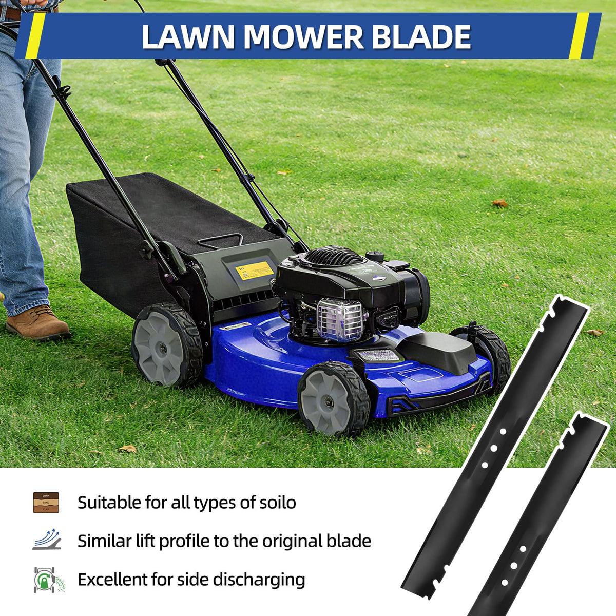 GICOOL blade installation on a Toro mower for easy maintenance