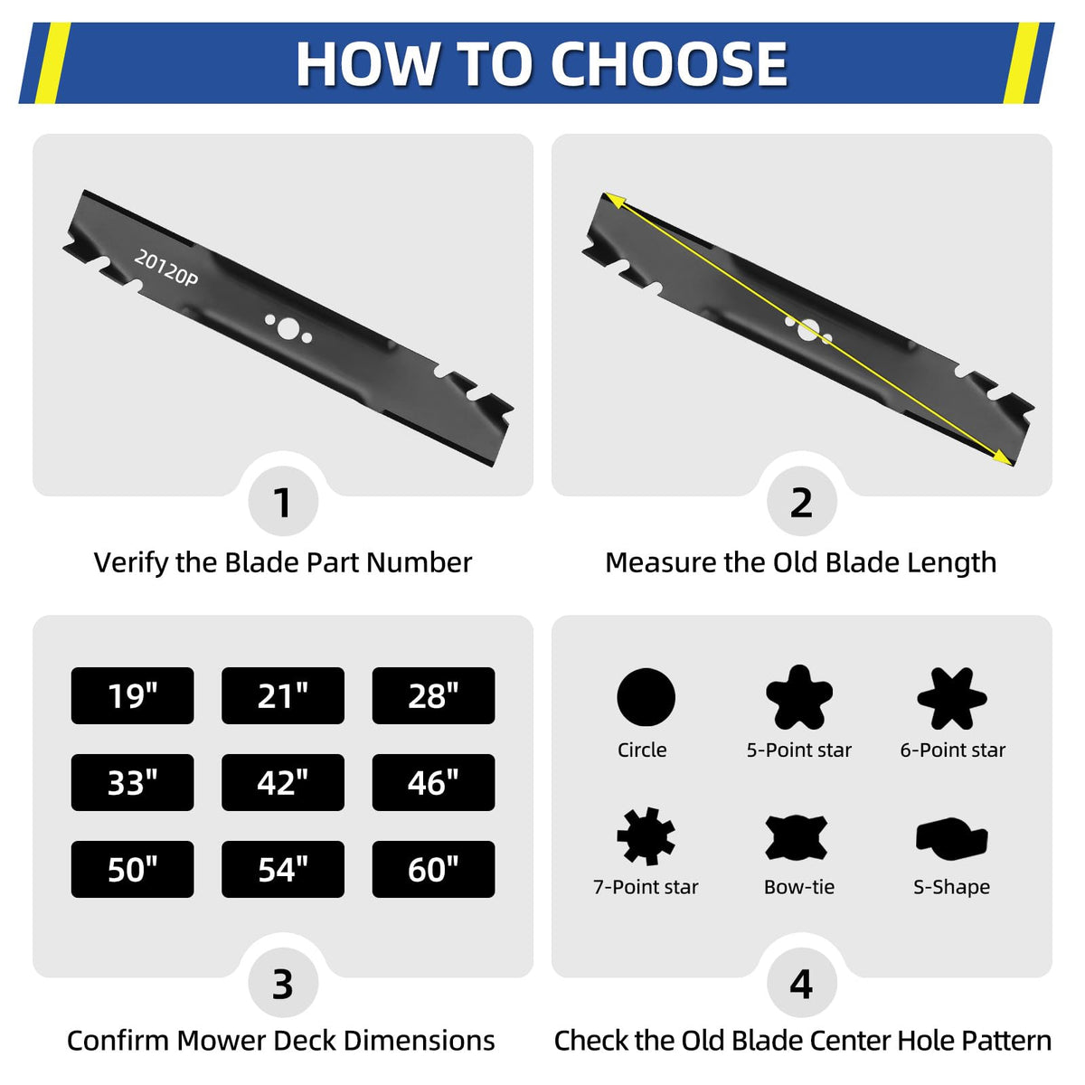 GICOOL Toro Timemaster 30in durable steel blade resists wear during mowing
