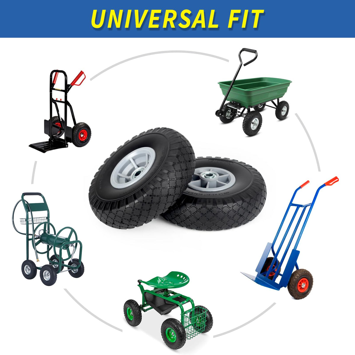 GICOOL universal-fit cart replacement image for multiple models.