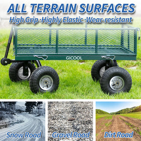 GICOOL thickened rubber tubes resist wear and absorb shocks.