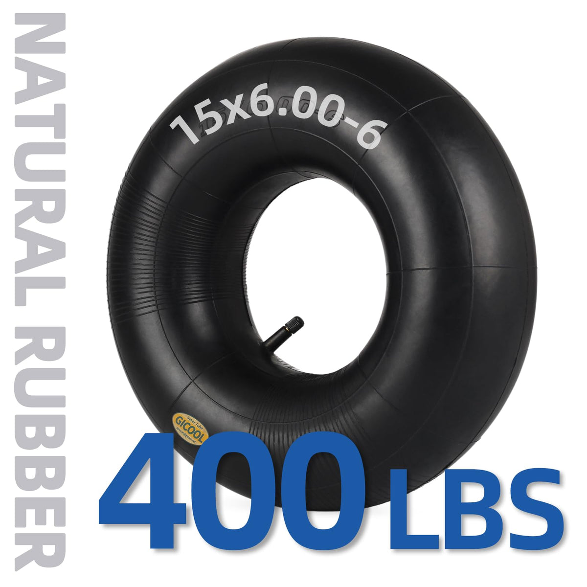 GICOOL yard-tractor go-kart inner-tube designed to absorb impacts and minimize punctures.