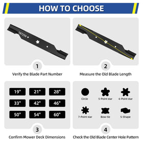 GICOOL Z254F OEM-replacement compatibility with Husqvarna/Craftsman.