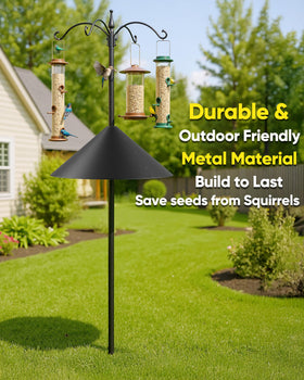 GIEERE keeps birds comfortable by letting them access feeders while blocking larger pests