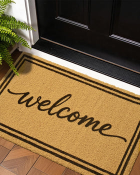 Gifeas Welcome Mat farmhouse chic style complements various decors