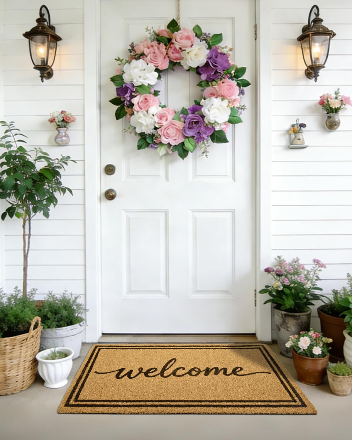 Gifeas Welcome Mat porch décor ready for entryways