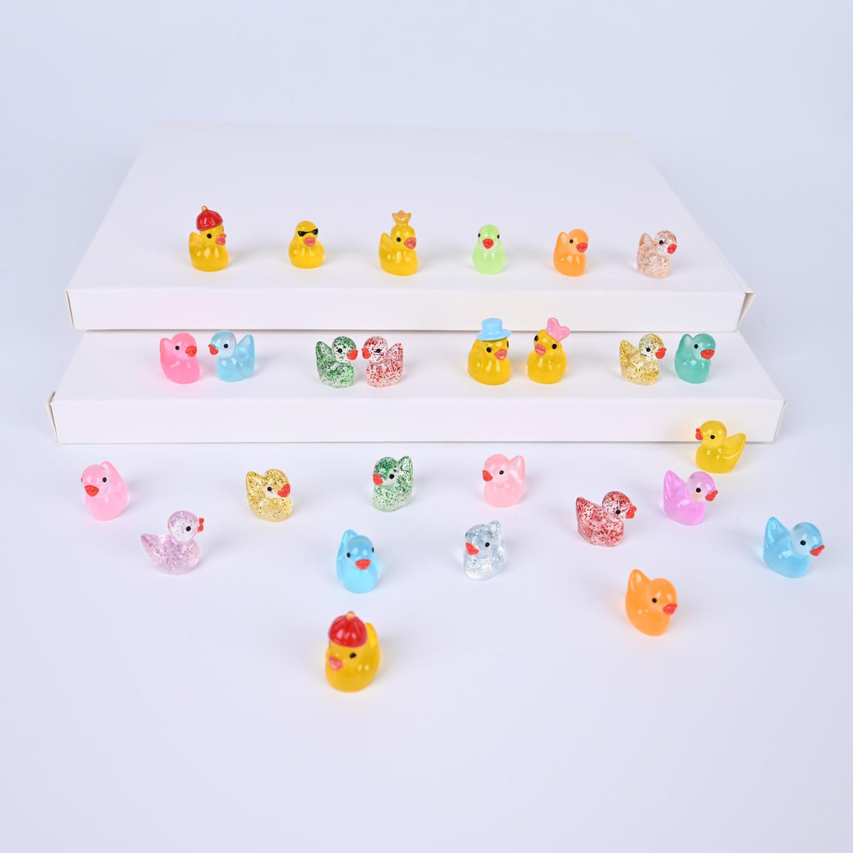GIFOHAPY compact ducks fit shelves and displays neatly