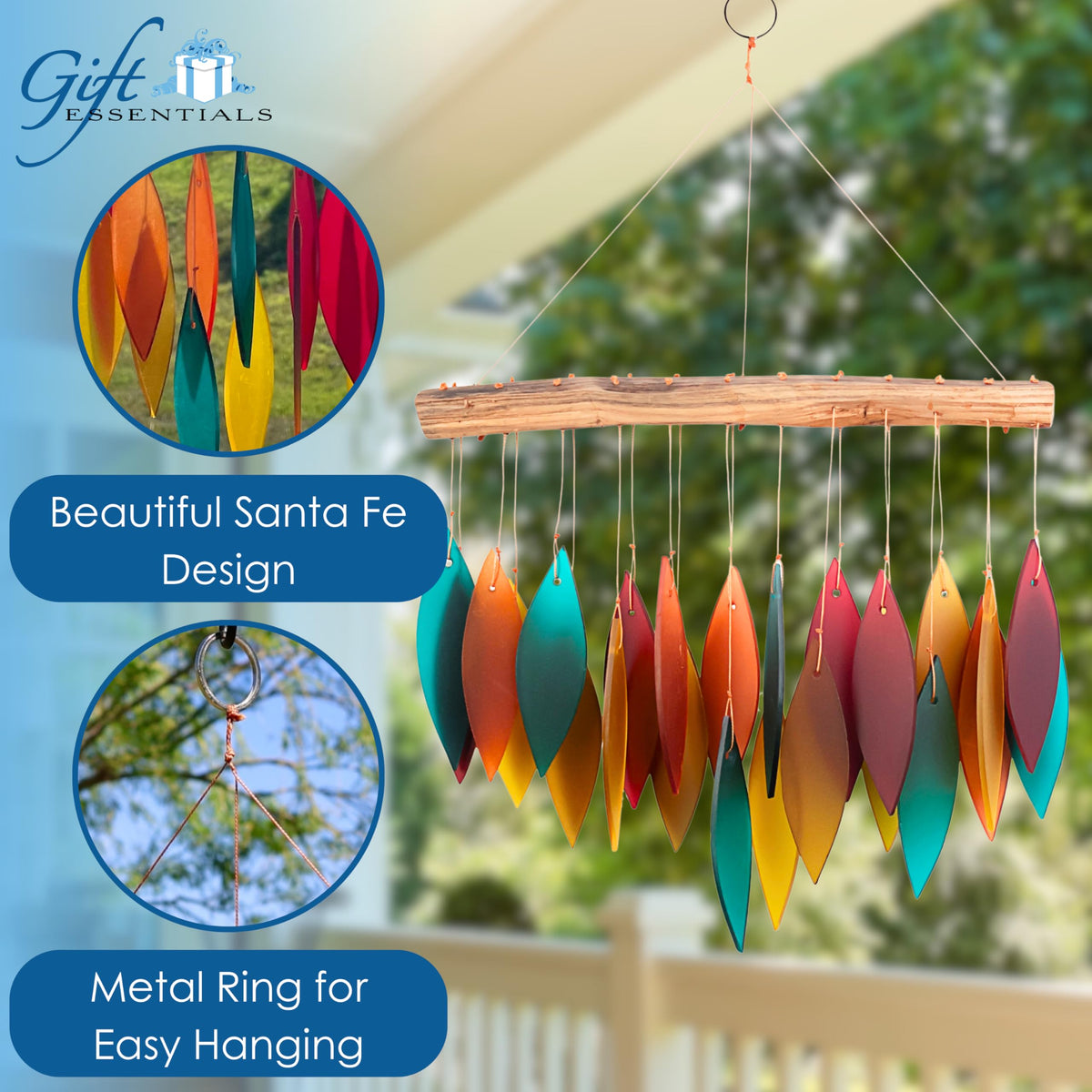Gift Essentials driftwood chime showcases found wood texture for warm coastal decor