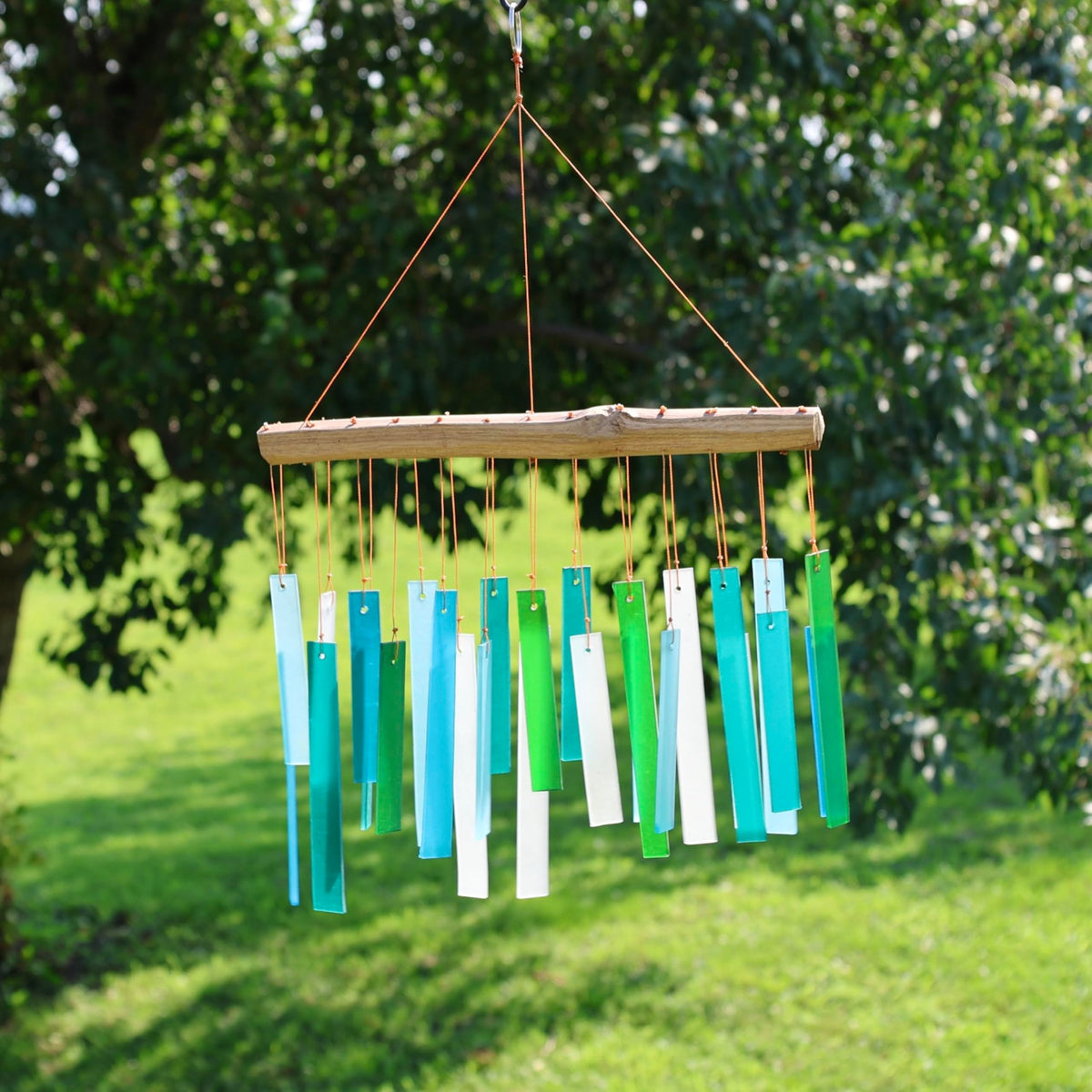 Gift Essentials outdoor-use chime benefits from periodic sealer to preserve finish