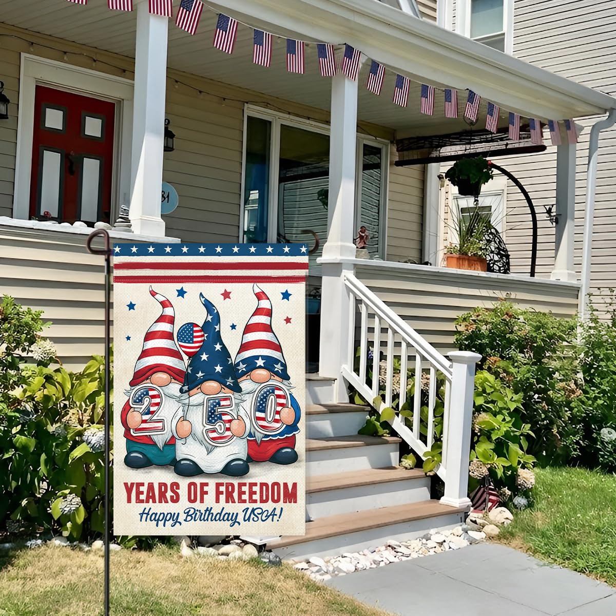 Gift Glow commemorative flag ideal for veterans, military families, and history fans.
