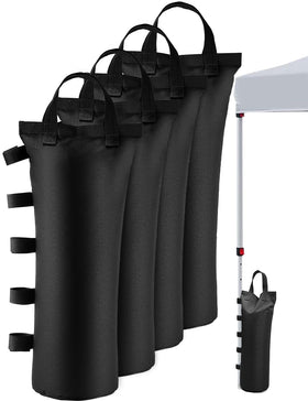 Giftape heavy-duty canopy weight bag close-up showing durable 600D fabric