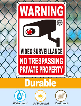 Giftape outdoor-indoor use sign suitable for home and yard applications.