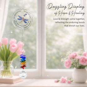 GIFTELIX Bereavement Keepsake Glass Ornament offers a gentle reminder of love.