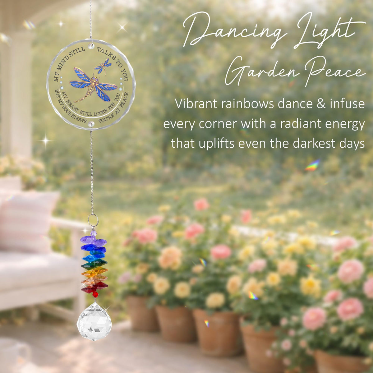 GIFTELIX Christmas Decoration Suncatcher adds warm glow to holiday memories.