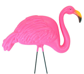 GiftExpress flamingos create whimsical garden accents for patios and pathways