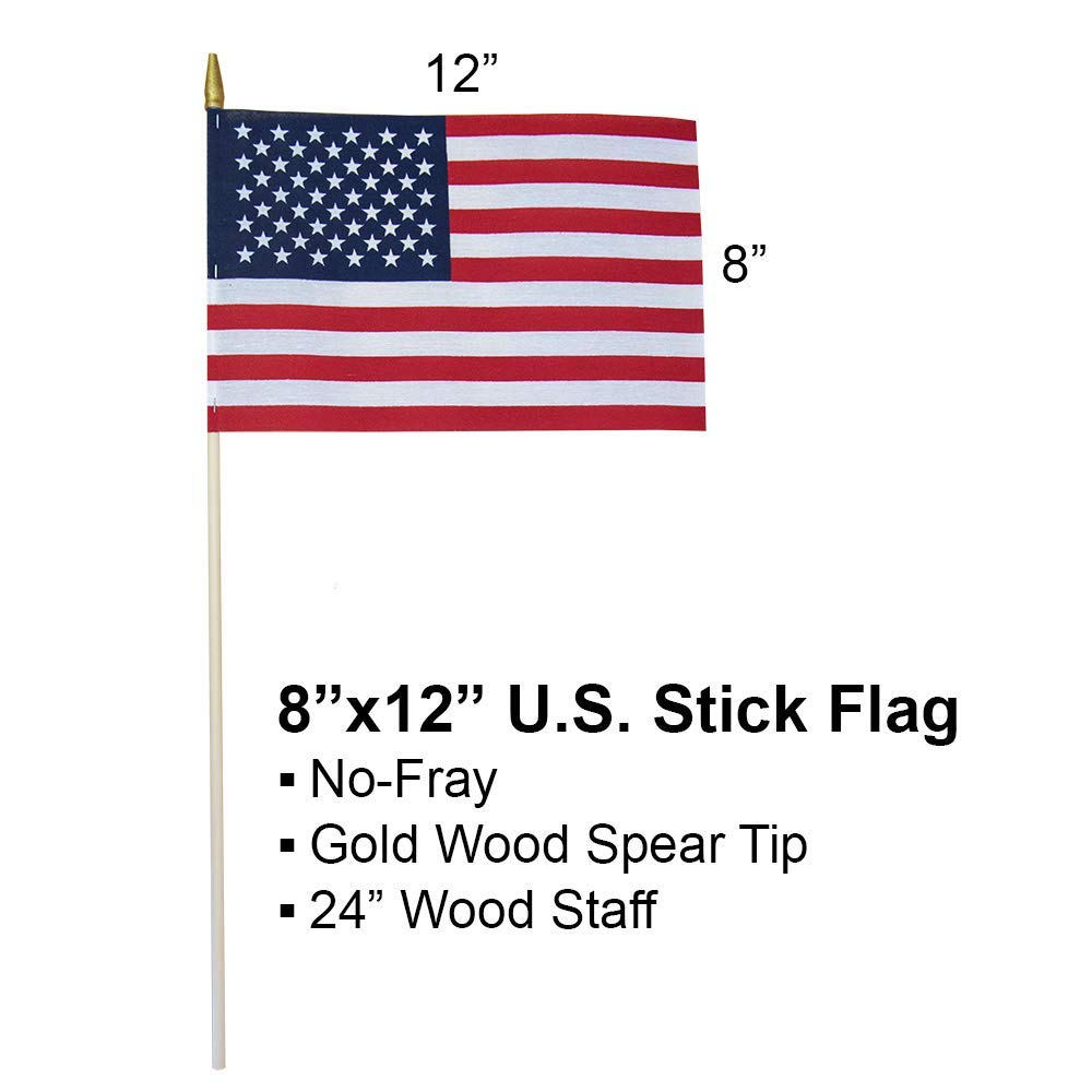 GiftExpress grave marker flag ready for memorials and commemorations
