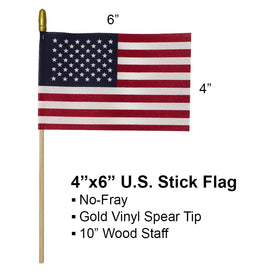 GiftExpress patriotic flags displayed in yards and gardens for celebration.