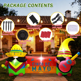 GIFTFIND ideal for front yard display during Cinco de Mayo