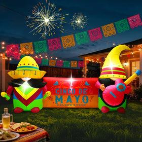 GIFTFIND Cinco de Mayo inflatable hero display for outdoor parties