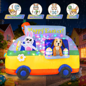 GIFTFIND easy-setup inflatables with blower simplify seasonal decorating tasks