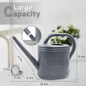 Giftsfaloy ergonomic handle provides comfortable watering sessions