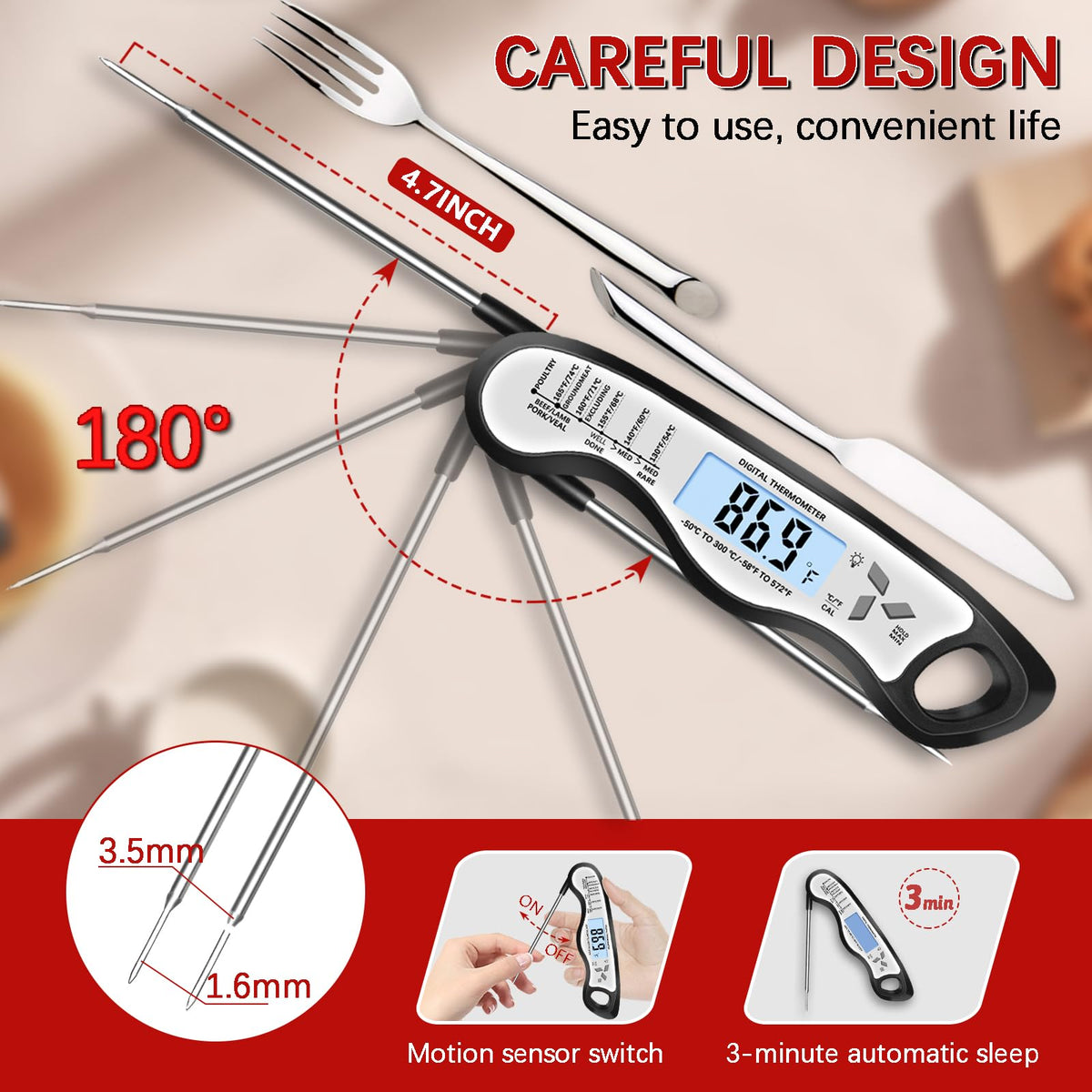 Giftsfaloy magnetic hanging and pocket-friendly size for convenient storage