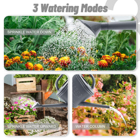 Giftsfaloy 1-gallon capacity reduces refills during gardening.