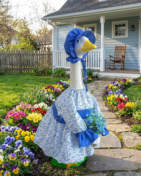 GigaCircle Ditsy Floral Pattern Dress outfits your goose with rustic charm.