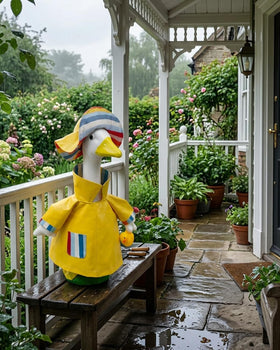 Gigacircle 23 inch lawn goose fit with easy dressing.