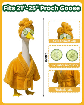 GigaCircle Spa Outfit shown for year-round porch goose display