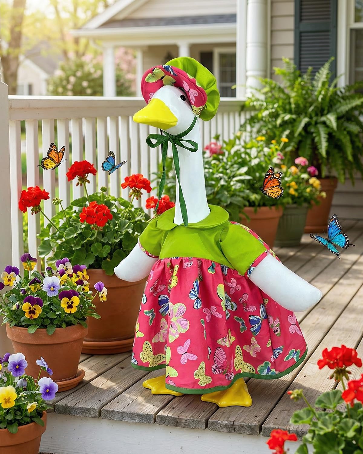 GigaCircle two-piece-dress-and-hat set offers effortless styling in seconds.