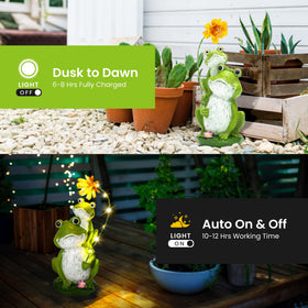 GIGALUMI garden statue makes a thoughtful gift for women and garden lovers.