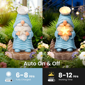 GIGALUMI outdoor figurine IP44 waterproof for year-round garden or yard decor