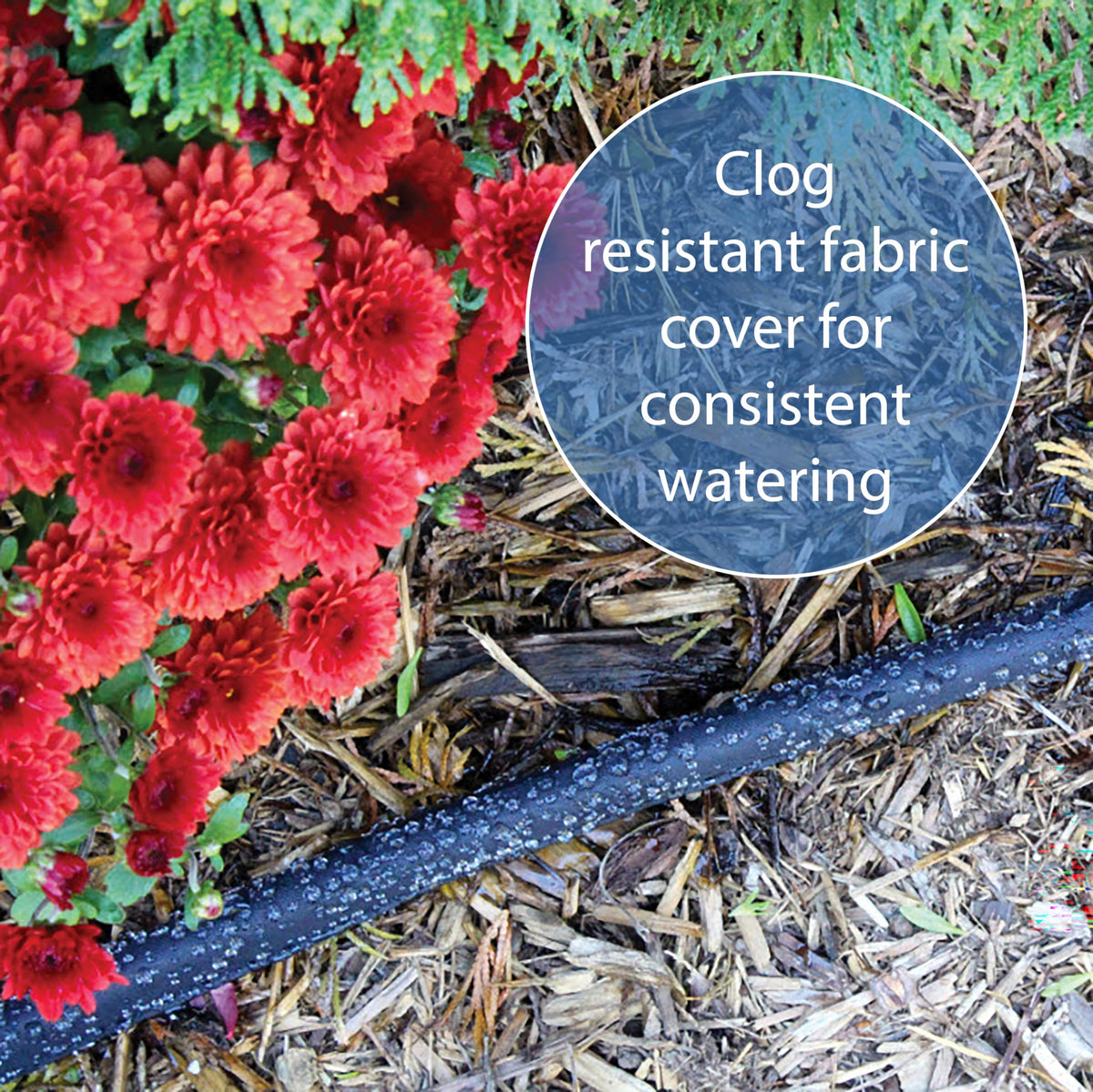 GILMOUR UV-resistant design preserves performance through sun exposure and seasons.