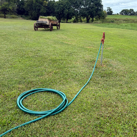 Reinforced double tire cord adds long-term strength for outdoor use.