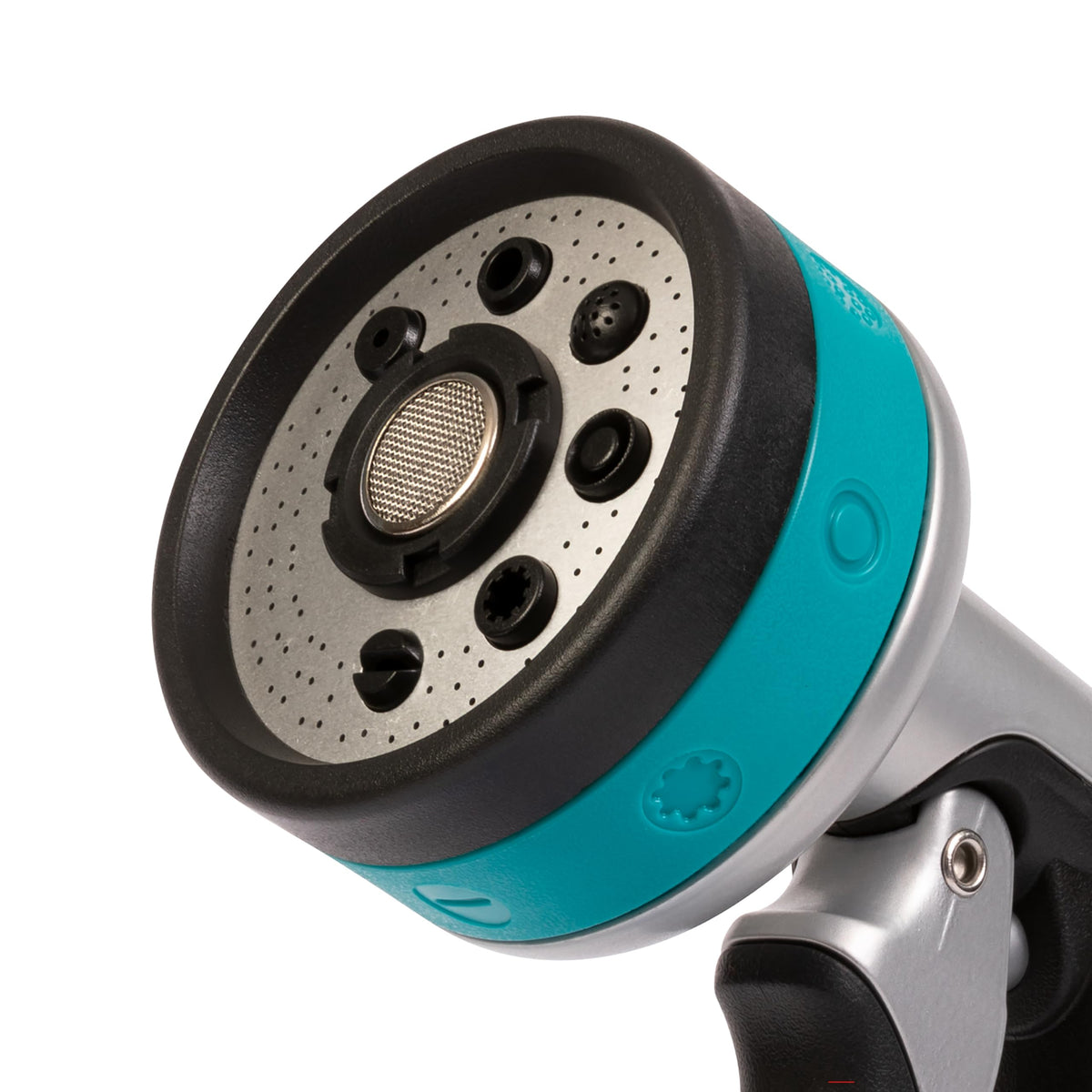 Gilmour ergonomic handle provides slip-resistant grip during extended watering sessions.