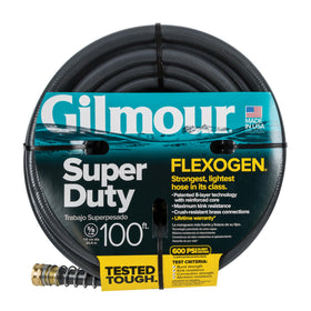 Gilmour Flexogen leakproof brass couplings ensure secure, drip-free watering connections.