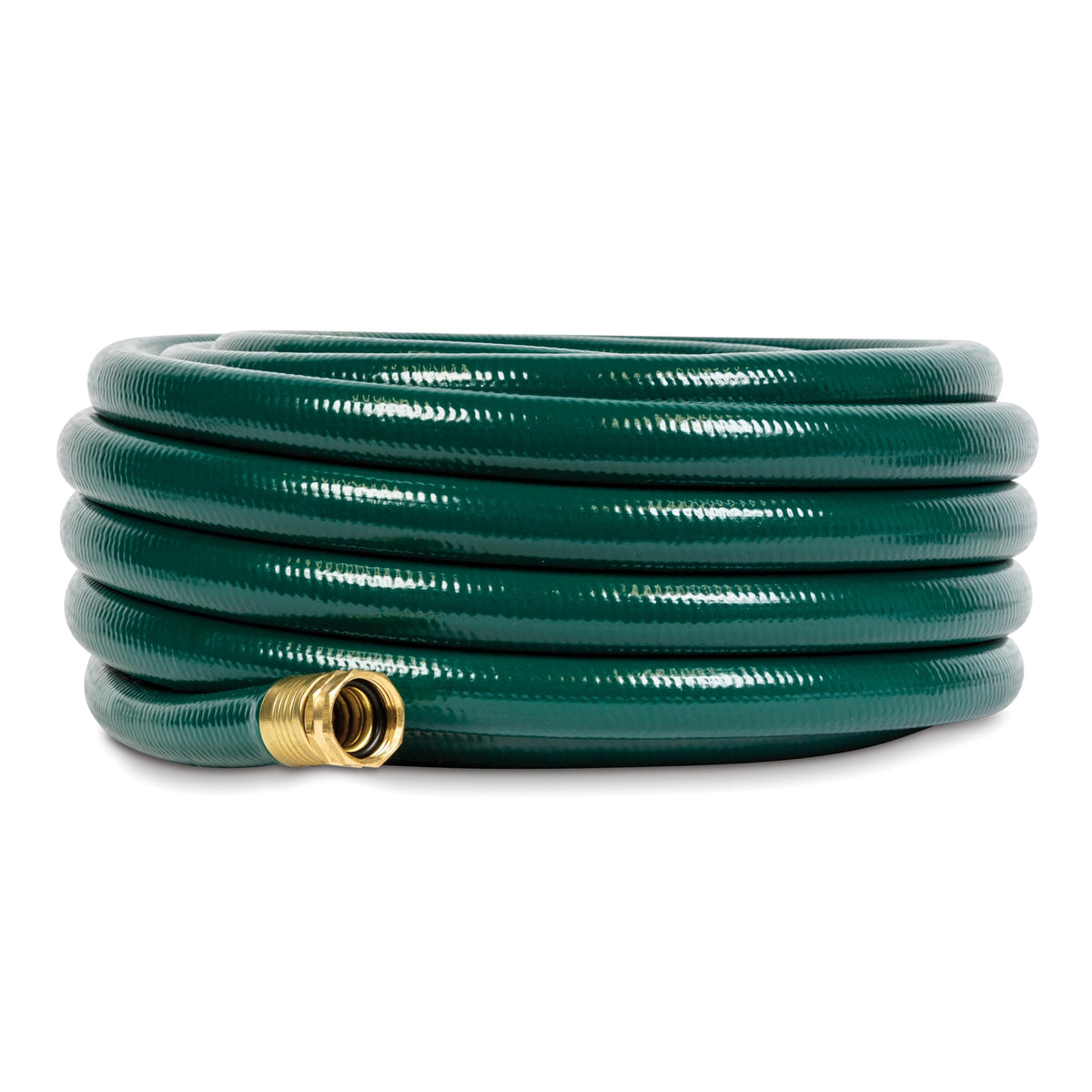 Flow Guard Plus collar helps prevent kinks at the faucet.