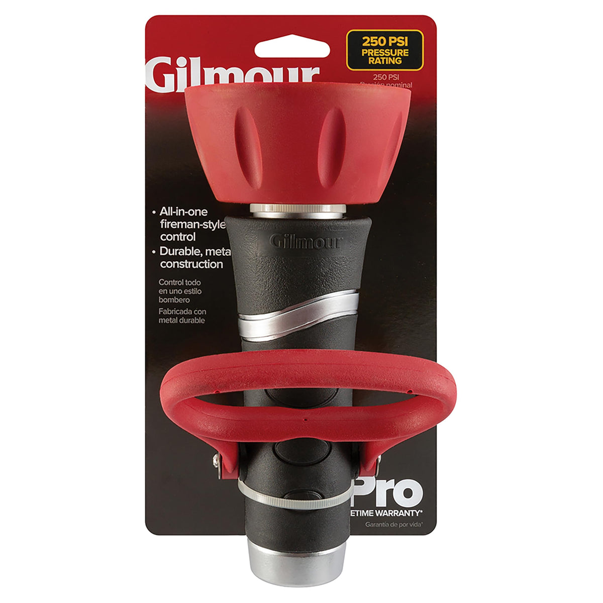 Gilmour Pro Twist Hose Nozzle adjustable patterns for versatile outdoor tasks