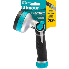 Gilmour swivel-connect hose coupling reduces twisting for smoother operation
