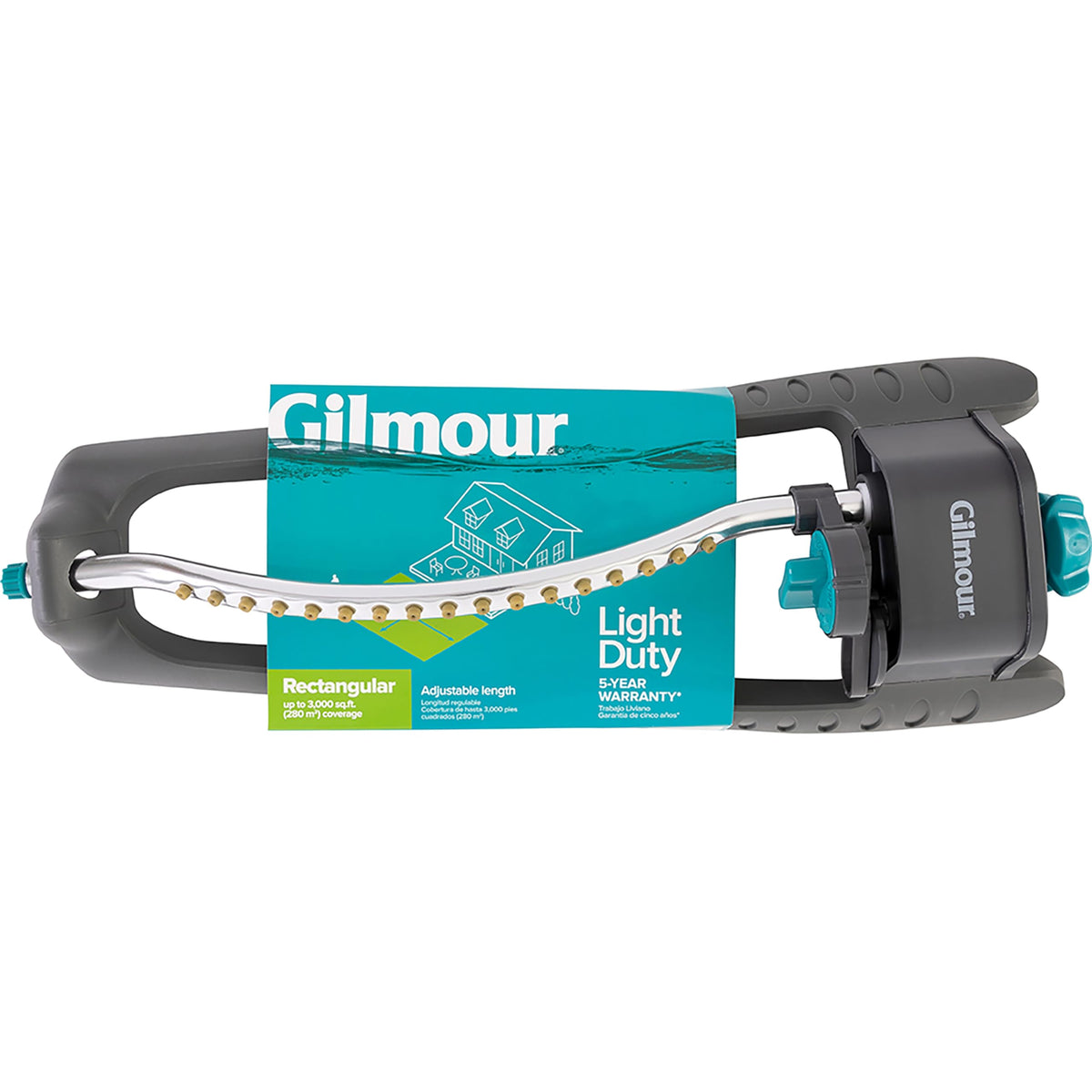 Gilmour yard sprayer delivers gentle spray for delicate plants and reseeding