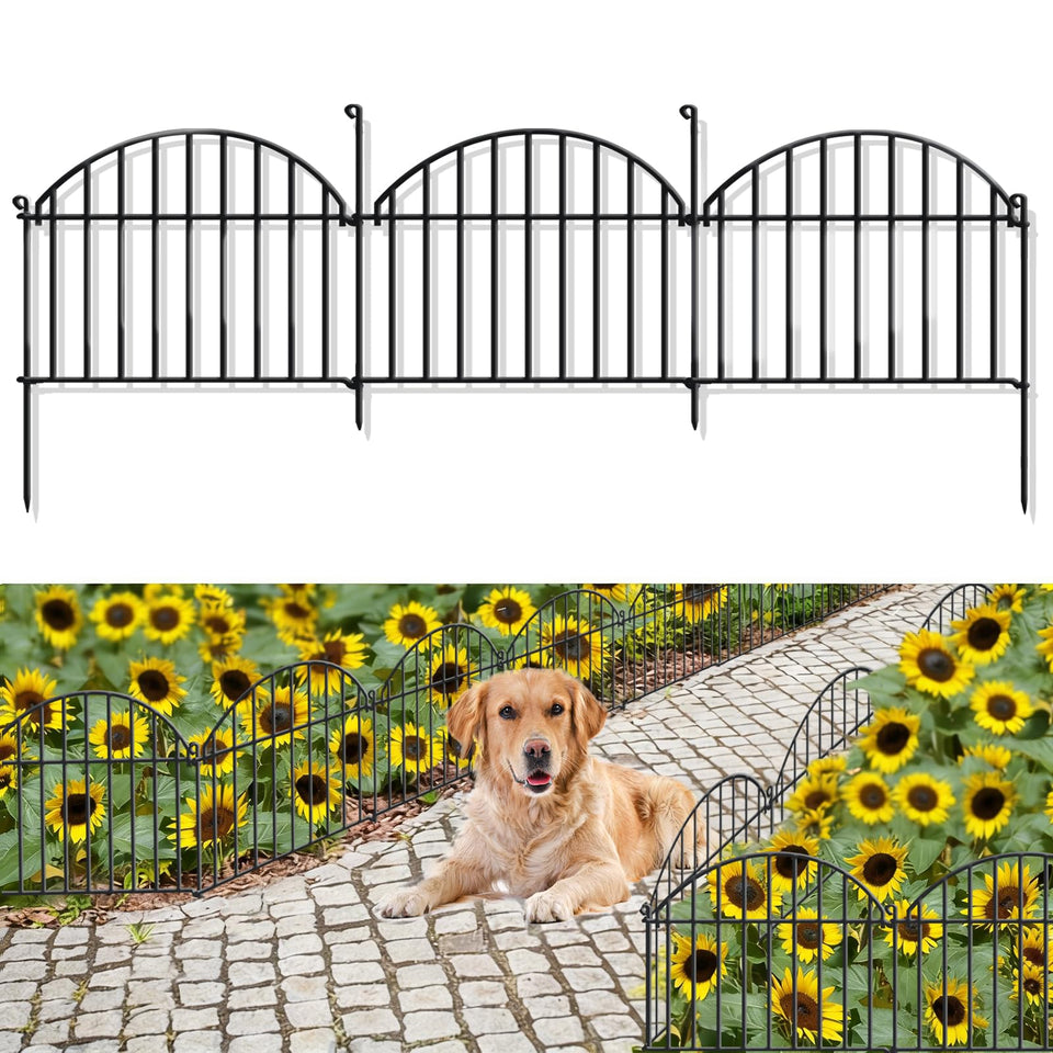GILPWA Animal Barrier Fence arch panels protect seedlings from rabbits.