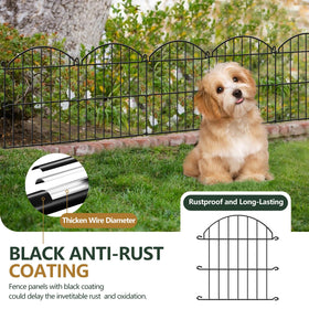 GILPWA outdoor decor fence adds modern yard appeal