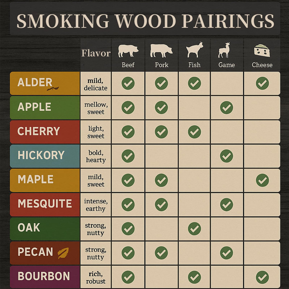 Gimgsoen Apple smoke wood chips in-use for chicken and veggies