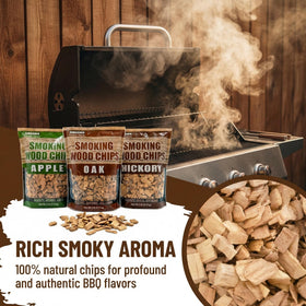 Gimgsoen Apple smoke wood chips pack for fruity sweetness