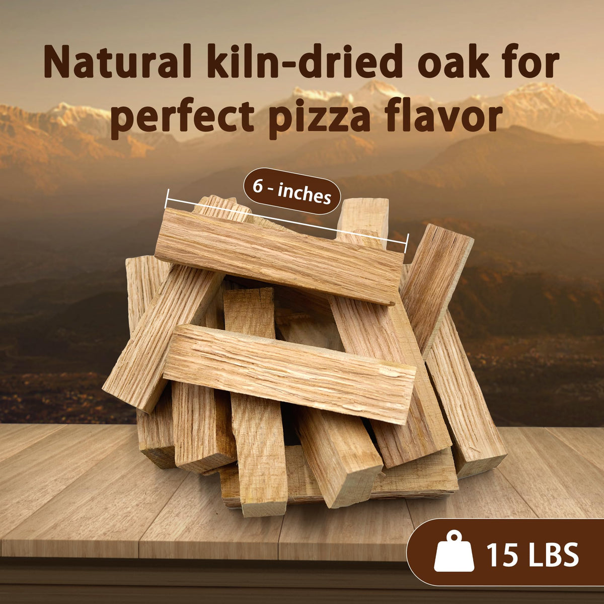 Gimgsoen bark-free firewood reduces smoke for cleaner cooking.