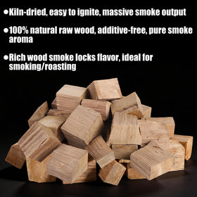 Gimgsoen bark-free oak enhances barbecue flavor with clean smoke.