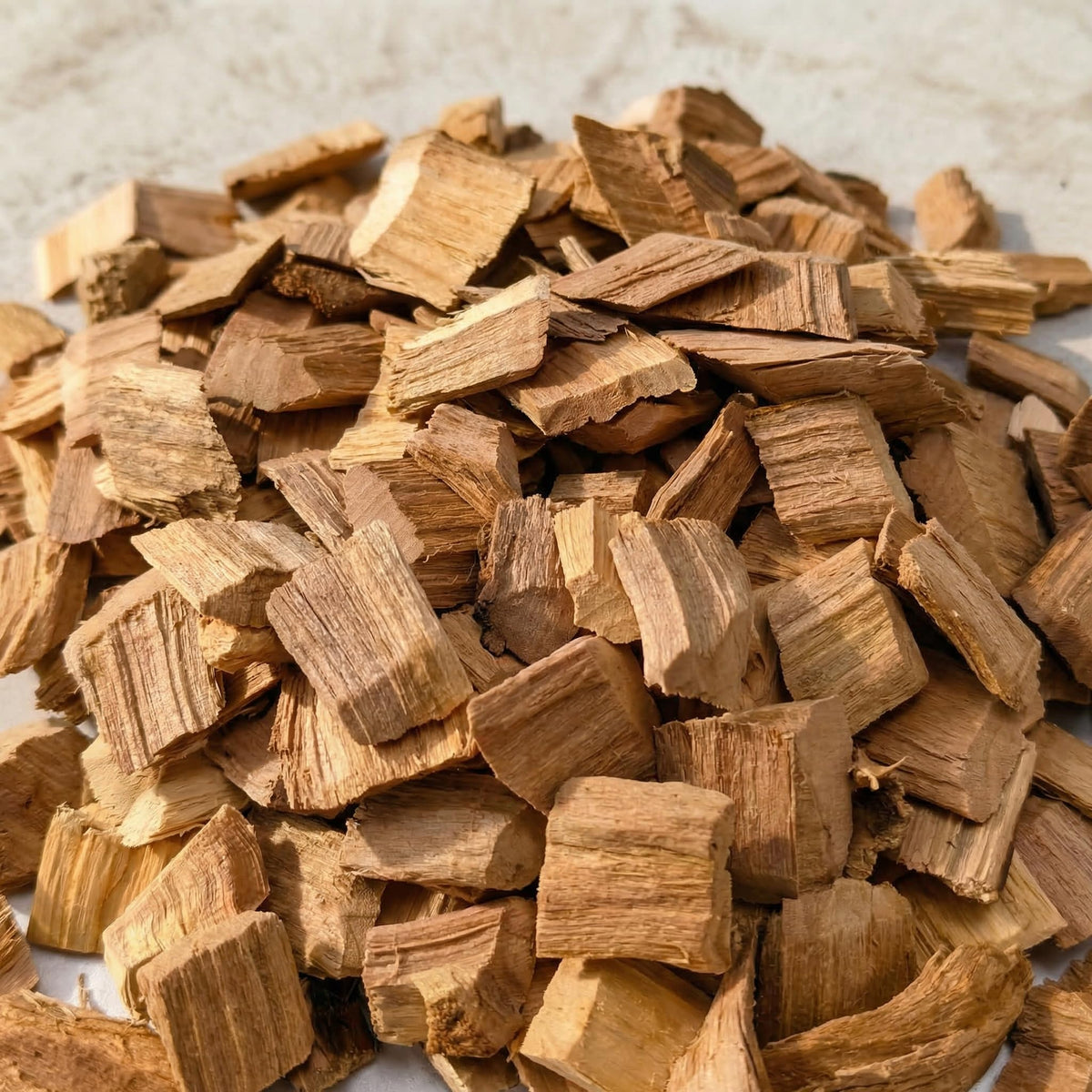 Gimgsoen Hickory smoke wood chips bag front for deep BBQ notes