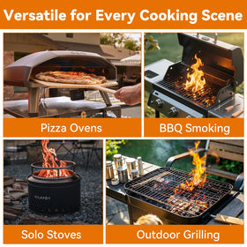 Gimgsoen logs deliver bold smoky aroma for pizzas, BBQ, and smoked meats.