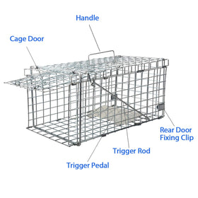 Gingbau Foldable cage design saves space for easy storage after use.